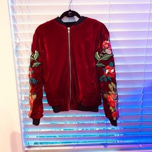 Hot and Delicious L velvet jacket